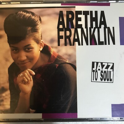 ARETHA FRANKLIN Jazz to Soul (2-CD Boxed SetW/ BOOK , 1992)N- MINT