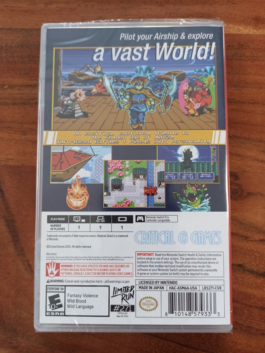 Nintendo Switch Game - 8-Bit Adventures 2 Limited Run #271
