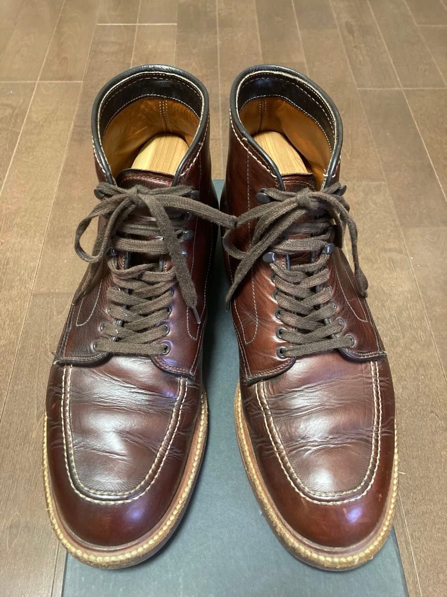 Alden Boots Lace-up Indy Boots Leather Brown Size