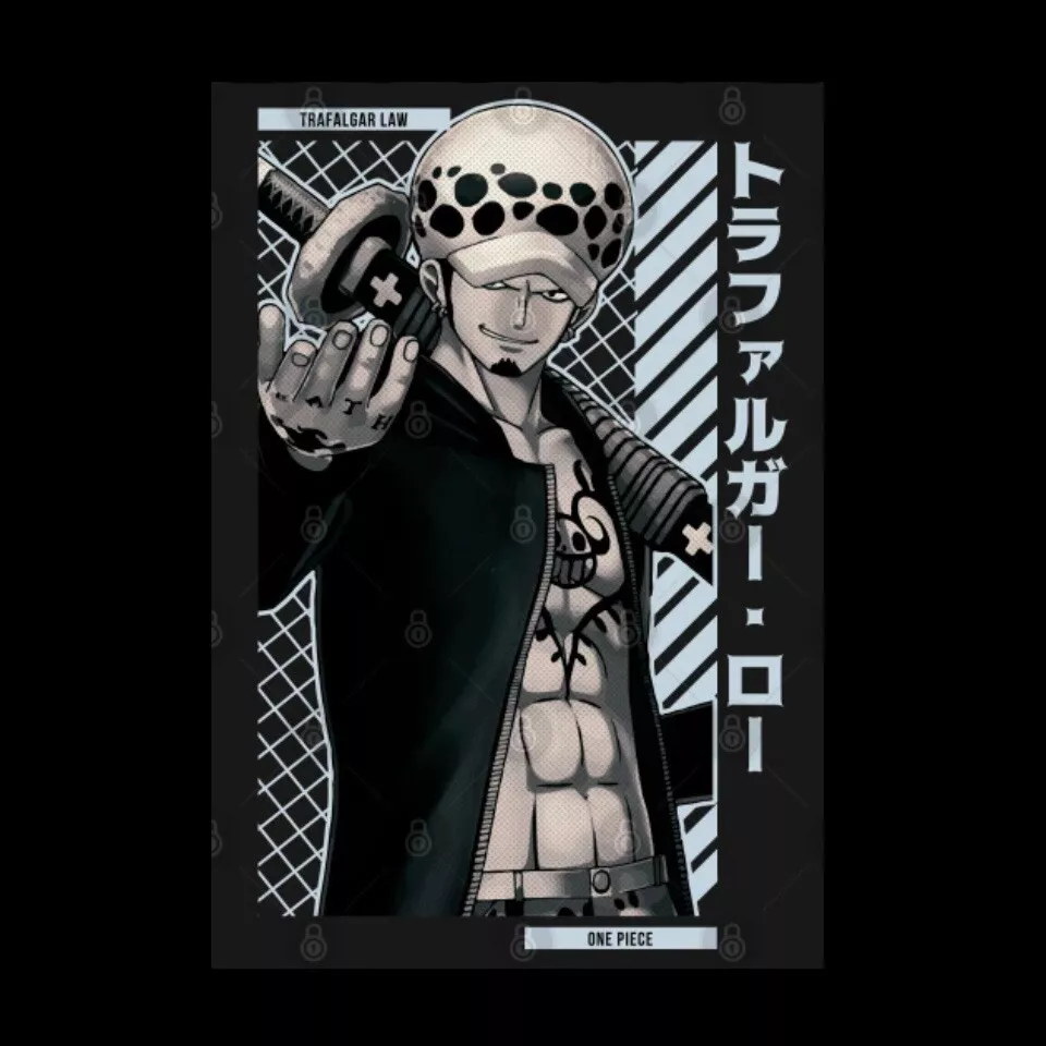 One Piece T-Shirt - Trafalgar Law official merch