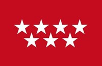 Autoaufkleber Sticker Fahne Spanien - Madrid Flagge Aufkleber