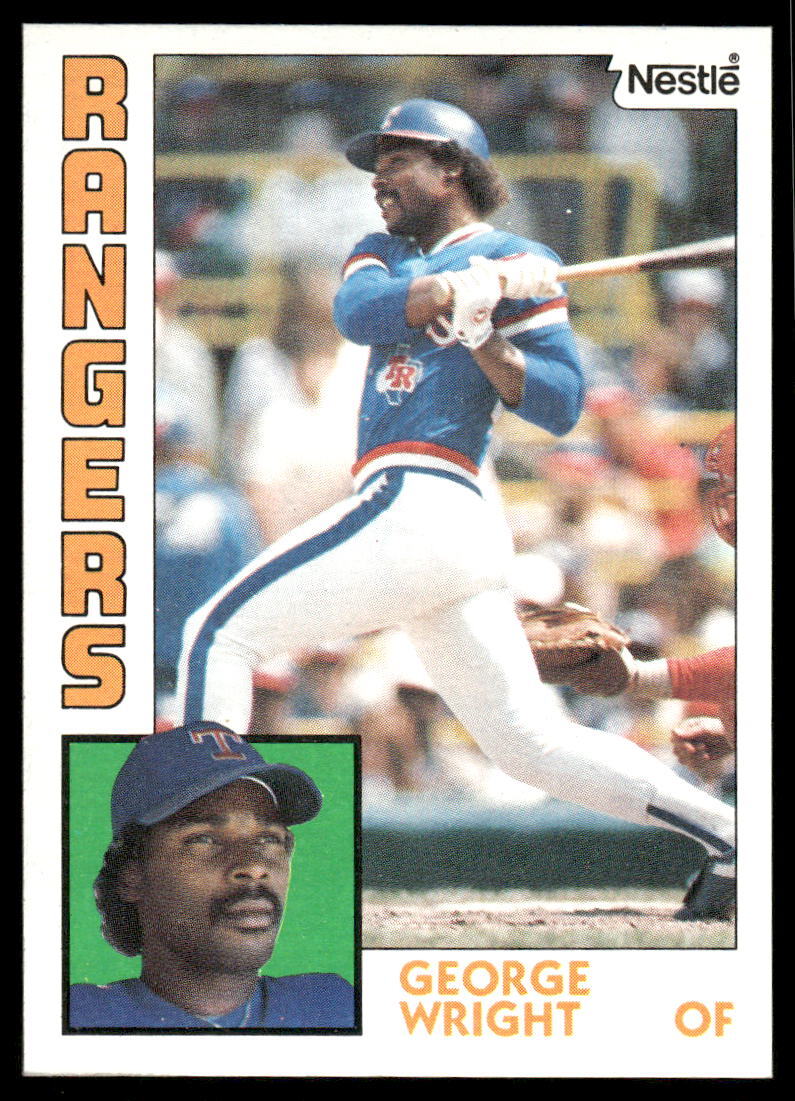 1984 Topps Nestle #688 George Wright - EX