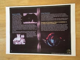 Super Metroid NTSC SNS-RI-USA SNES Nintendo S.NES instructions Manual A4 Reprint