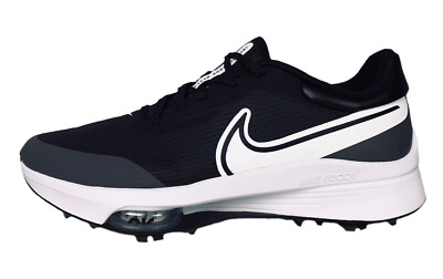 *NEW* $190 Nike Air Zoom Infinity Tour NEXT% Golf Shoes DC5221-015 Mens Size 10 Nike Air Zoom Infinity Tour Next% Black White Golf Shoe  main image 3
