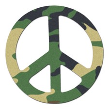 Peace Sign - Vinyl Decal Sticker - Multiple Patterns Sizes - Ebn941