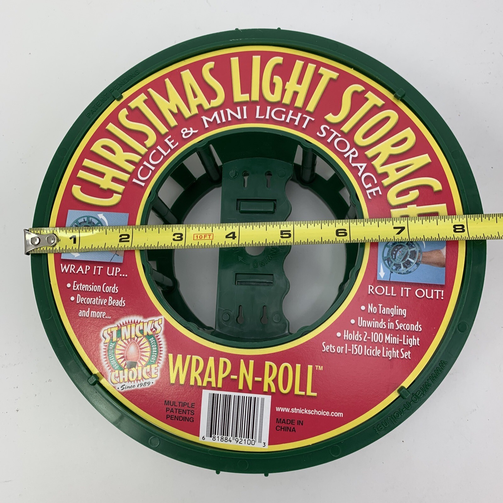 Christmas Light Reel, Wrap N Roll for Mini Light & Icle Light Storage