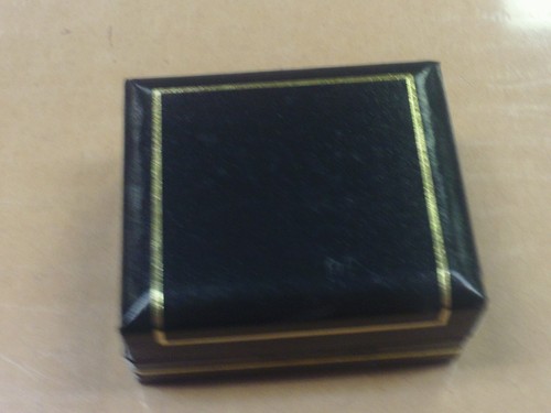 COLIBRI "OVAL" VINTAGE TIE CLIP IN GOLD PLATED BASE METAL - Picture 4 of 4