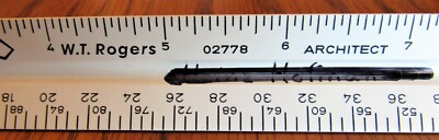 Vintage RULER Architect, W T ROGERS 02778 U.S.ST'D Germany
