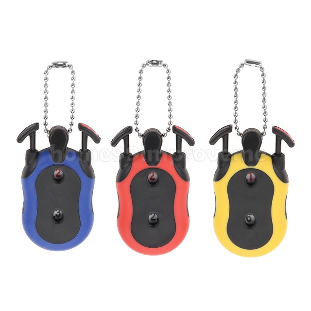 Portable Dual Dial Golf Score Counter Stroke Shot Putt Tally Number & Key Chain Portable Dual Dial Golf Score Counter Stroke Shot Putt Tally Number & Key Chain