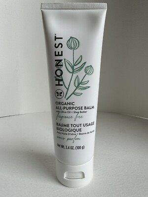 Organic All-Purpose Balm, With Olive Oil+shea Butter 3.4 oz (100 g)