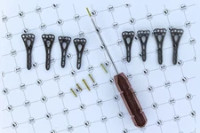 LCP 2.7mm Distal Radius Volar Variable Angle Plates 3 to 6Hole R/L & Screw 79Pcs