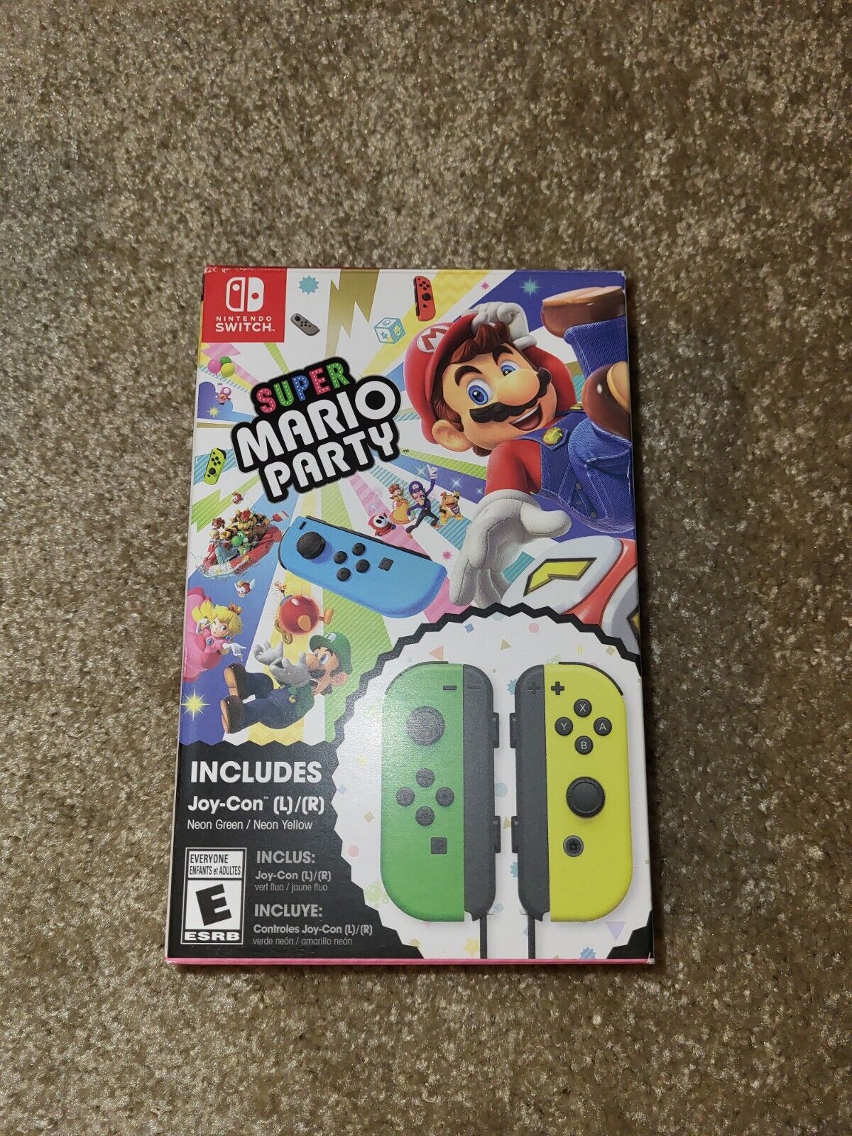  Nintendo Switch w/ Super Mario Party (Full Game Download) -  Bundle Edition : Video Games