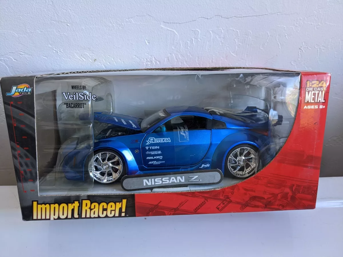 Jada Toys Nissan Z Import Racer 1 24 DieCast Metallic Blue NIB