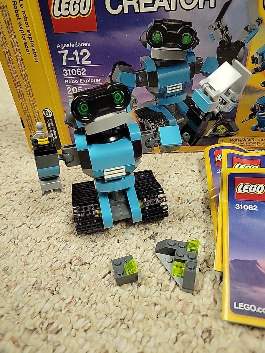 LEGO Creator 31062 Robo Explorer With Box & Instructions | eBay