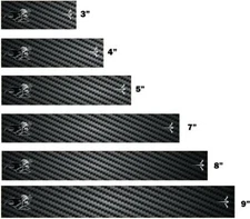 White Water Archery Reaper Carbon Fiber Arrow Wraps 15 Pc Choose Length Width