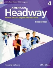 American Headway Third Edition: Level 4 Student Book: With Oxford Online Skills 
