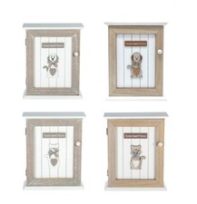 Key Box Cabinet Key Holder Wall Mounted Dog Cat Themed Home Decor Gift 