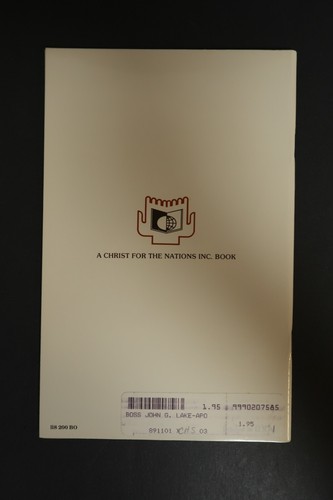 Apostle to Africa John G. Lake Gordan Lindsay Book Christianity 1987 Christ - Picture 2 of 4