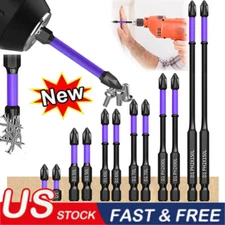 30X Magnetic Anti-Slip PH2 Impact Driver Phillips Screwdriver Drill Bit Tool Set