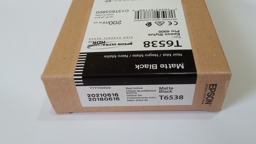 Original Epson Stylus Pro 4900 Tinte T6531 T6532 T6534 T6536 T6537 T6538 19-2023 - Photo 27/41