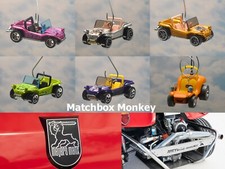 Meyers Manx Decorazione Albero di Natale Personalizzata Adorno Dune Buggy VW Beach Ride Speed