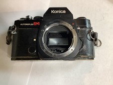 Konica Autoreflex T4 35mm Manual Focus Film Camera Read