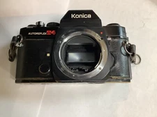 Konica Autoreflex T4 35mm Manual Focus Film Camera Read