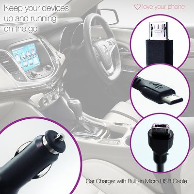 Hochwertiges 12V im Auto Handy Zigarettenanzünder Ladegerät Samsung Geräte