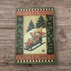 Christmas Card- Mary Engelbreit- Her Him Family Couple Woman Man