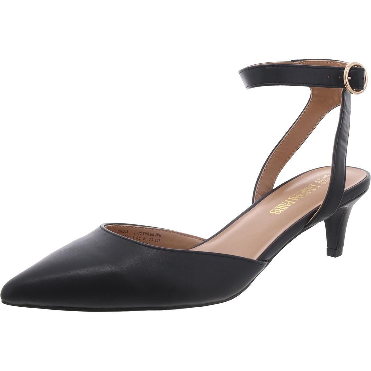 Женские черные туфли-лодочки Dream Pairs на высоком каблуке 95 см B M BHFO 8218 4690₽