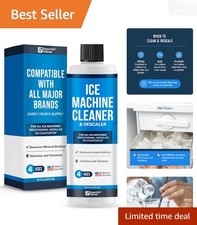Fragrance-Free Ice Maker Descaler 16 oz - Restores and Cleans All Ice Machines