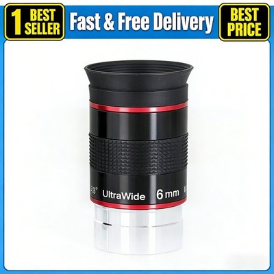 68 ° FMC multilayer coating eyepiece 6mm  for telescope planetary observation