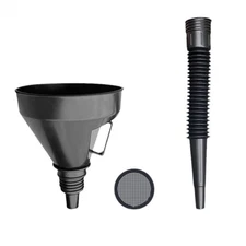 Car Oil Funnel Wide Mouth Oil Funnel With Detachable Spout And Astonishing