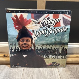 Charge of the light brigade Laserdisc Rare videodisc BK