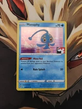 Pokemon TCG Manaphy 041/172 Holo Pokemon Play! Prize Pack Series NM