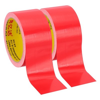 2''x0.01'' Bookbinding Tape 22 Yard 2 Roll Cloth Bookbinding Repair Tape Red