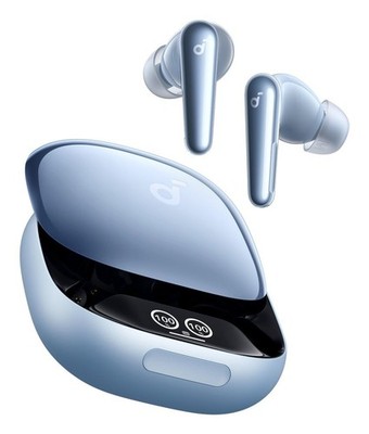 Soundcore Liberty 4 Pro von Anker, Kabellose Noise Cancelling Kopfhörer Blau