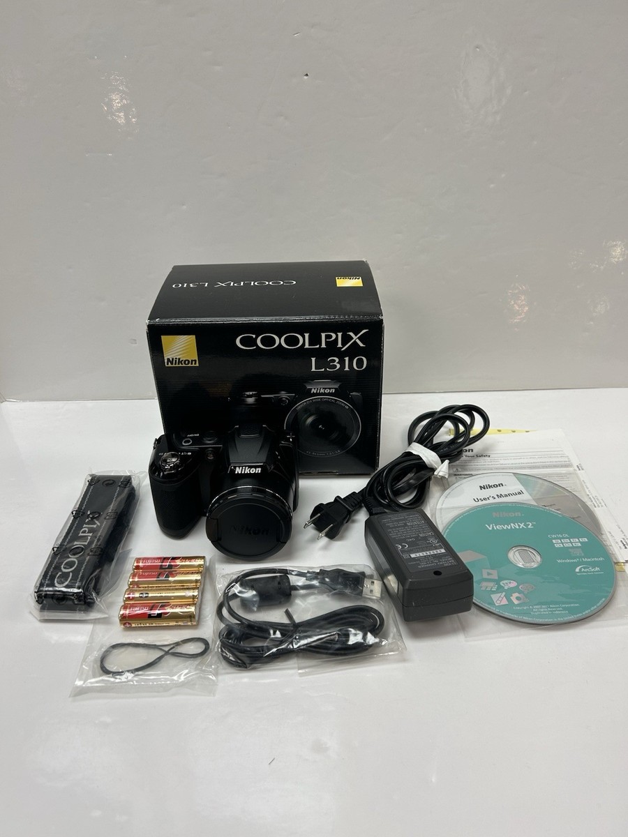 Nikon Coolpix L310 Digital Camera NOS MP W/Manual