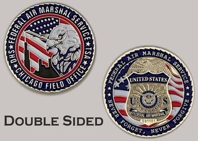 Federal Air Marshal Chicago Field Office TSA Challenge Coin J#1
