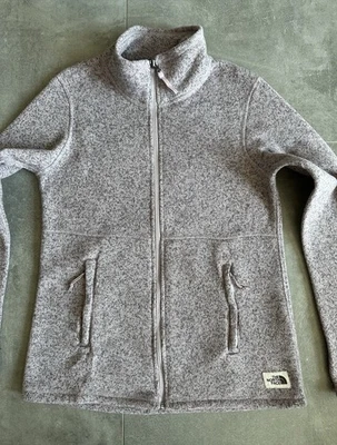 100%ORIGINAL THE NORTH FACE FLEECE JACKE GR.S LILA MELIERT Crescent FULL ZIP - Bild 1 von 4