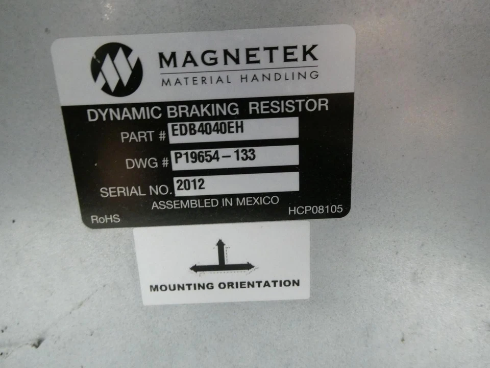 Magnetek EDB4040EH Dynamic Braking Resistor - Image 4 of 4