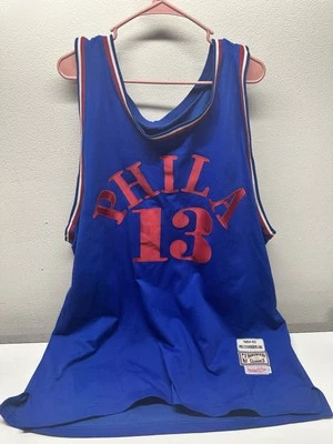 Maillot Mitchell & Ness Wilt Chamberlain Philadelphia 76ers - Taille 60, Occasion