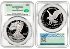 2025 W Silver American Eagle S$1 Congratulations Set CAC PR70DCAM