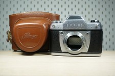 Ihagee Dresden EXA II b ( 2b, IIb ) camera body,  Exakta bayonet + case #241092