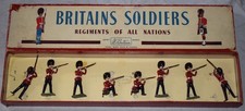 Vintage Britains 1283 Grenadier Guards Firing in Three Positions in Original Box