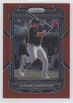 2023 Panini Prizm Red Prizm 119/199 Jasson Dominguez #135 o7m