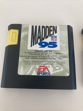 Sega Genesis Madden 95 And NHL 96 Lot Cartridge Only Untested