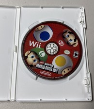 Nintendo Wii Super Mario Bros Wii Loose Disc Only