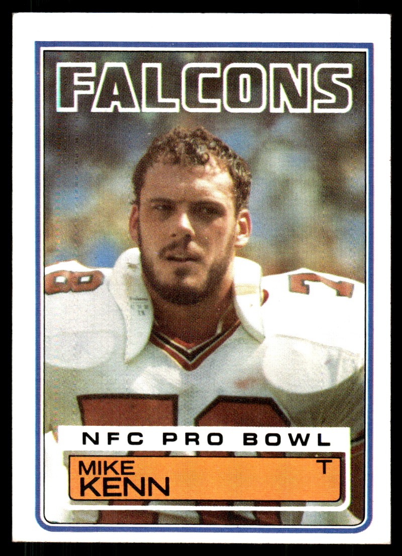 Mike Kenn 1983 Topps #21 Falcons FREE SHIPPING StackedPacks
