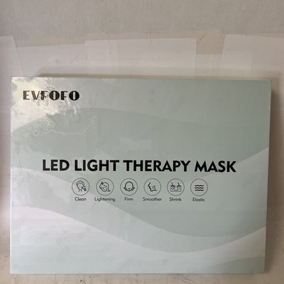 EVFOFO Red Light Therapy Mask for Face Therapy LED Mask for Face 7 Colors